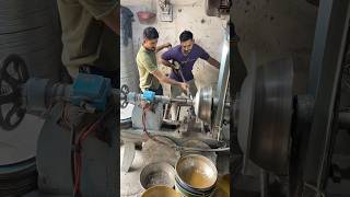 stainless steel large bowl making process  amazing skills shorts amazing utensils [upl. by Eniak897]