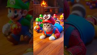 Evolution of Cat 😺  Super Mario Ev0lution 💥 mariobros cat supermario fypシ゚viral shorts [upl. by Ehctav650]