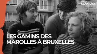 quotLa bande à Corneillequot gamins des Marolles à Bruxelles  9000009  RTBF Archives [upl. by Ydnam704]