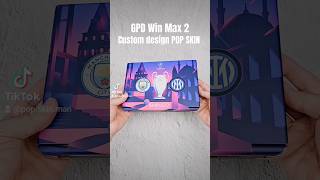 GPD Win Max 2 custom design POP SKIN gpdwinmax2 customdesigns decalstickers popskin [upl. by Harvey998]