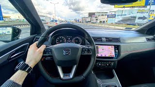 Seat Arona FR 10 EcoTSI DSG 110 HP  Test Drive 33  POV Driver TV [upl. by Jerri]