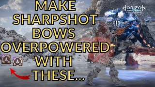 Make any Sharpshot Bow Overpowered with these Coils  Horizon Forbidden West [upl. by Melliw]