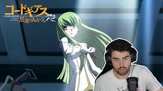 CODE GEASS KNOWS How To DO A SEASON OPENING  Code Geass R2 Episode 1 Live Reaction [upl. by Keheley]