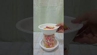 Collecting colorful pearl sugar candy asmr asmrsounds asmrcandy shorts [upl. by Anirual]