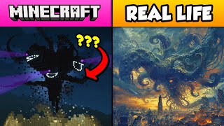 MINECRAFT MOBS in REAL LIFE  NO CLICKBAIT [upl. by Elayne]