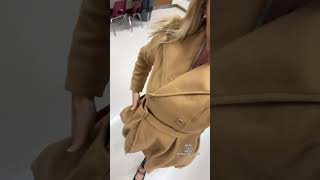 Fall jacket Trench coat Fall look Amazon fashion Neutral outfit OOTD Midsize fashion Teacher [upl. by Marchal]