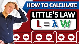 Littles Law  How to Calculate WIP Lead Time and Throughput Rate  Rowtons Training [upl. by Blossom]