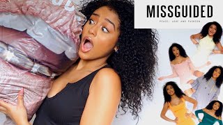 1000 WORTH OF MISSGUIDED SPRING HAUL IS IT WORTH IT [upl. by Cori]