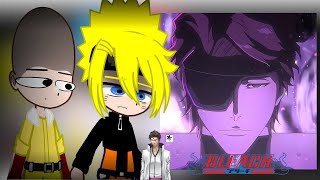 Animes React To Bleach  Bleach  Gacha React [upl. by Pier574]