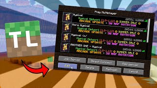 How to Join Server in Tlauncher Minecraft Hypixel 1202 2023 [upl. by Angadresma]