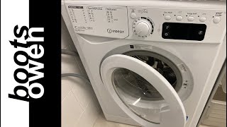 Indesit MyTime How to clean the washing machine filter model EWE71252 [upl. by Alimac]