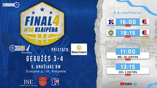 LIDLMKL U13 A div berniukų finalas  Tornado KM I„Sharp“ – V Knašiaus KM I„ISE“ [upl. by Acila683]