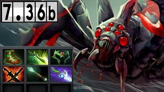 Broodmother  Total Domination Dota 2 Gameplay 736b [upl. by Butterfield]