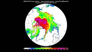 Arctic sea ice thickening September 2019  February 2020  FA [upl. by Assirak]