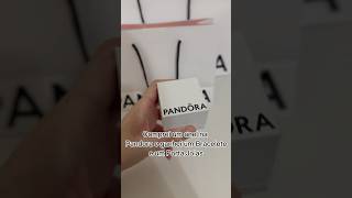 Unboxing da minha PRIMEIRA COMPRA NA PANDORA🩷 pandora vlog shoppingvideo faculdade study duda [upl. by Serrell]