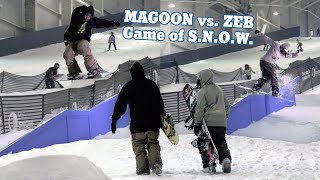 Zeb Powell vs Lucas Magoon Game of SNOW  Planet Zebulon [upl. by Ednalrym351]