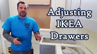 Adjusting IKEA Drawer Fronts and Removal [upl. by Chamberlin]