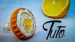 TUTO Tarte Citron Meringué Réaliste Délice Fimo de Lôlô [upl. by Vanden180]