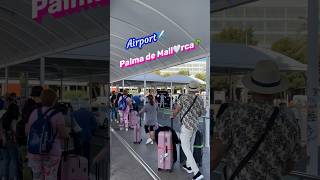 Palma de Mallorca🌴🏖️MALLORCA island🩷arrival in Palma✈️ mallorca travel shorts [upl. by Riada]