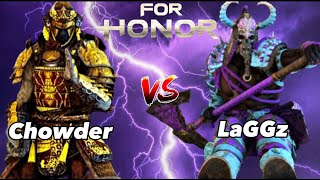 For Honor Chowder vs LaGGz Tiktok battle of the ages [upl. by Oigufer]