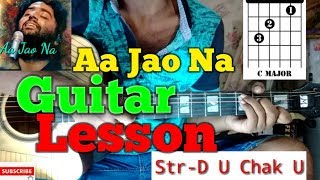 Aa Jao Na Veere Di Wedding Arijit SinghEasy Guitar ChordsLessonsTutorialGuitar CoverByMe [upl. by Erlond]