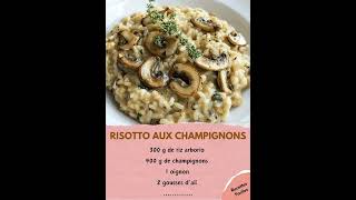 Risotto aux champignons [upl. by Edmee]