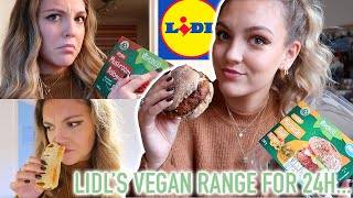 ONLY EATING THE LIDL VEGAN RANGE FOR 24HOURS [upl. by Amabelle662]