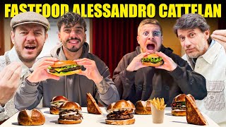 PROVIAMO IL FASTFOOD SEGRETO DI ALESSANDRO CATTELAN A MILANO  SINCERAMENTE SIAMO MOLTO PERPLESSI [upl. by Naara]