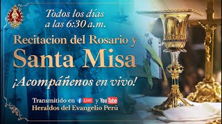 ⚜️ Rosario y SANTA MISA⚜️ La Presentación de la Santísima Virgen María  630am [upl. by Eniad23]