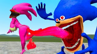 Love Story Shin Sonic Tapes EXPERT Shares Top Battle Techniques in Garrys Mod [upl. by Aicilak334]