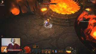 Diablo 3 Kripp amp Krippi vs Azmodan  Hardcore Inferno [upl. by Htebazil]