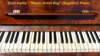 Scott Joplin  quotMaple Leaf Ragquot Ragtime Piano [upl. by Daigle]