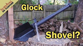 Glock E Tool or Entrenching Tool  Best Folding Shovel [upl. by Oraneg]