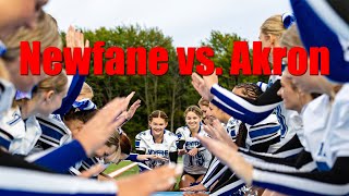 Newfane Varsity Football vs Akron Tigers September 27 2024 [upl. by Sells429]