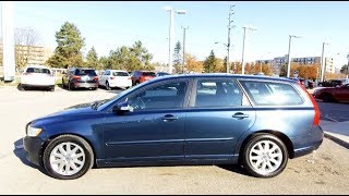 2008 Volvo V50  Used Cars  SOLD  Brantford Kia 5193046542 Stock No P2514A [upl. by Ennayehc]