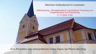 Messe zum 30jährigen Jubiläum der Bolivienhilfe am 10112024 um 1030 Uhr Pfarrer Klaus Gruber [upl. by Sebastian]