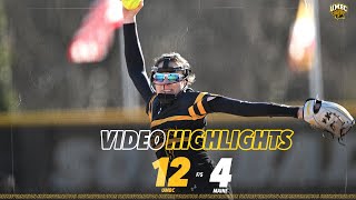 UMBC Softball vs Maine  32224  Game 2 [upl. by Centonze415]