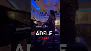 ADELE EASY ON ME PIANO piano live music adele pop popsongs love vienna [upl. by Stelu266]