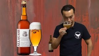 Allagash Curieux Bourbon BarrelAged Tripel Review  Ep 1012 [upl. by Ahsenahs]