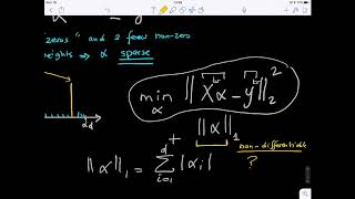 Machine Learning Blink 104 What is sparse feature selection LASSO method [upl. by Haslam]