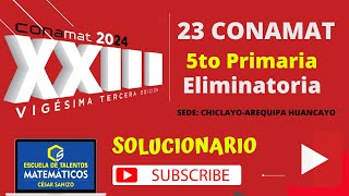 CONAMAT ELIMINATORIA 2024  5TO PRIM  AREQUIPAHUANCAYOCHICLAYO [upl. by Nelleyram]