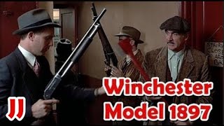 Winchester Model 1897 Shotgun  In The Movies [upl. by Aicaca]