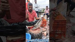 Amazing Great Delicious Pangas Fish Cutting Techniques  Fish Cutting Skills [upl. by Salina]