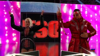 WWE 2K24 BETH PHOENIX VS MARYSE WTHE MIZ AT MAIN EVENT WWE MAINEVENT [upl. by Neelrahc]