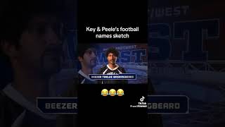 Key amp Peele Football names part 2 [upl. by Sivahc866]