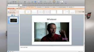 Embedding iMovie video in PPT for Mac [upl. by Alexandr148]