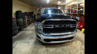 Cheap fog light install for 2500 Ram Tradesman [upl. by Gaspard]