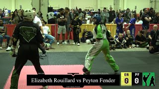 Elizabeth Rouillard vs Peyton Fender [upl. by Gar826]