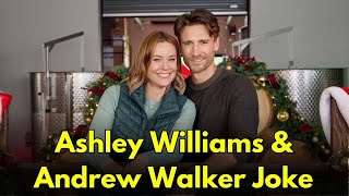 Ashley Williams amp Andrew Walker Joke About When You Kiss Your Friends in Movies [upl. by Peltz]