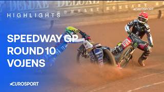 Robert Lambert claims his first Grand Prix victory 🙌  🇩🇰 Vojens Speedway GP Highlights [upl. by Hnah]